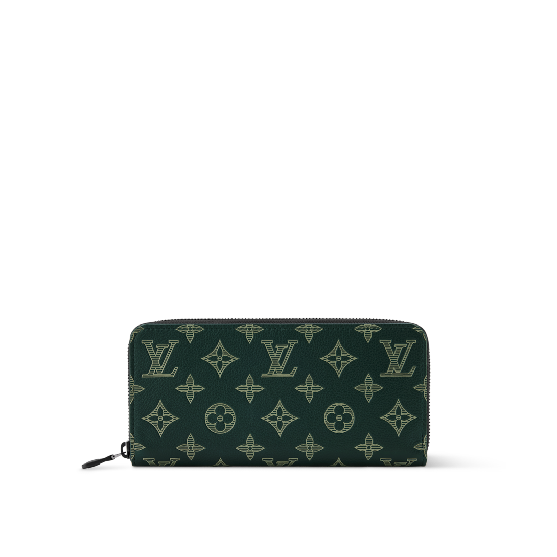 Zippy Wallet Horizontal Monogram Shadow Leather - Luxury Men Small